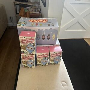 Labubu dolls exciting macaroon